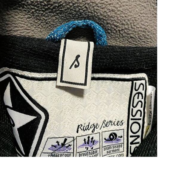 SESSIONS Switch Window Ridge Series Blue Plaid Waterproof Pants ~ Women's SMALL - Picture 16 of 16